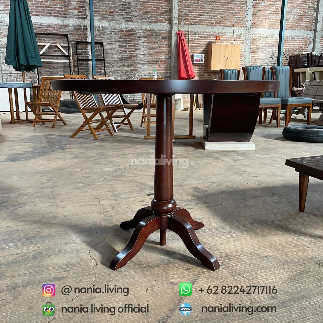 Round Marble Living Table 3 side Round Marble Living Table