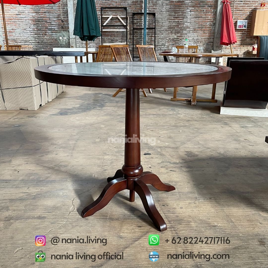 Round Marble Living Table 4 Round Marble Living Table