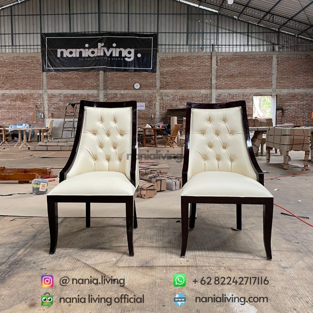 duo Leather Luxury Dining Chairs