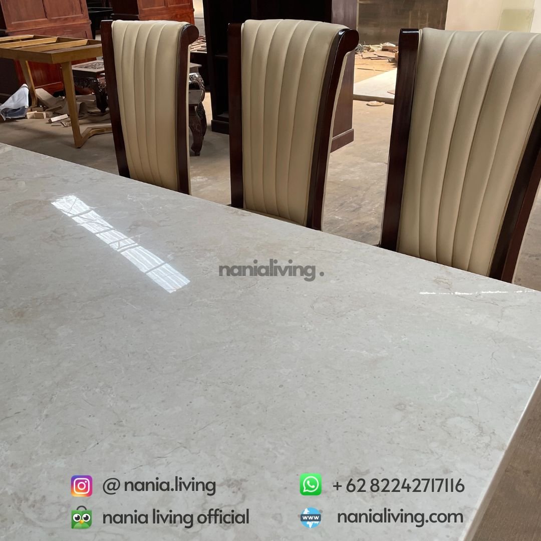 Original Marble Dining Table 2 detail Original Marble Dining Table