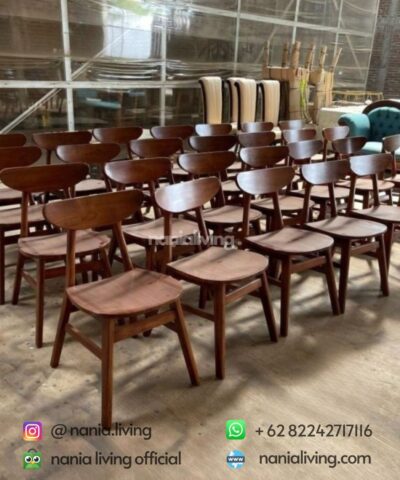 Teak Ropan Cafe Chair