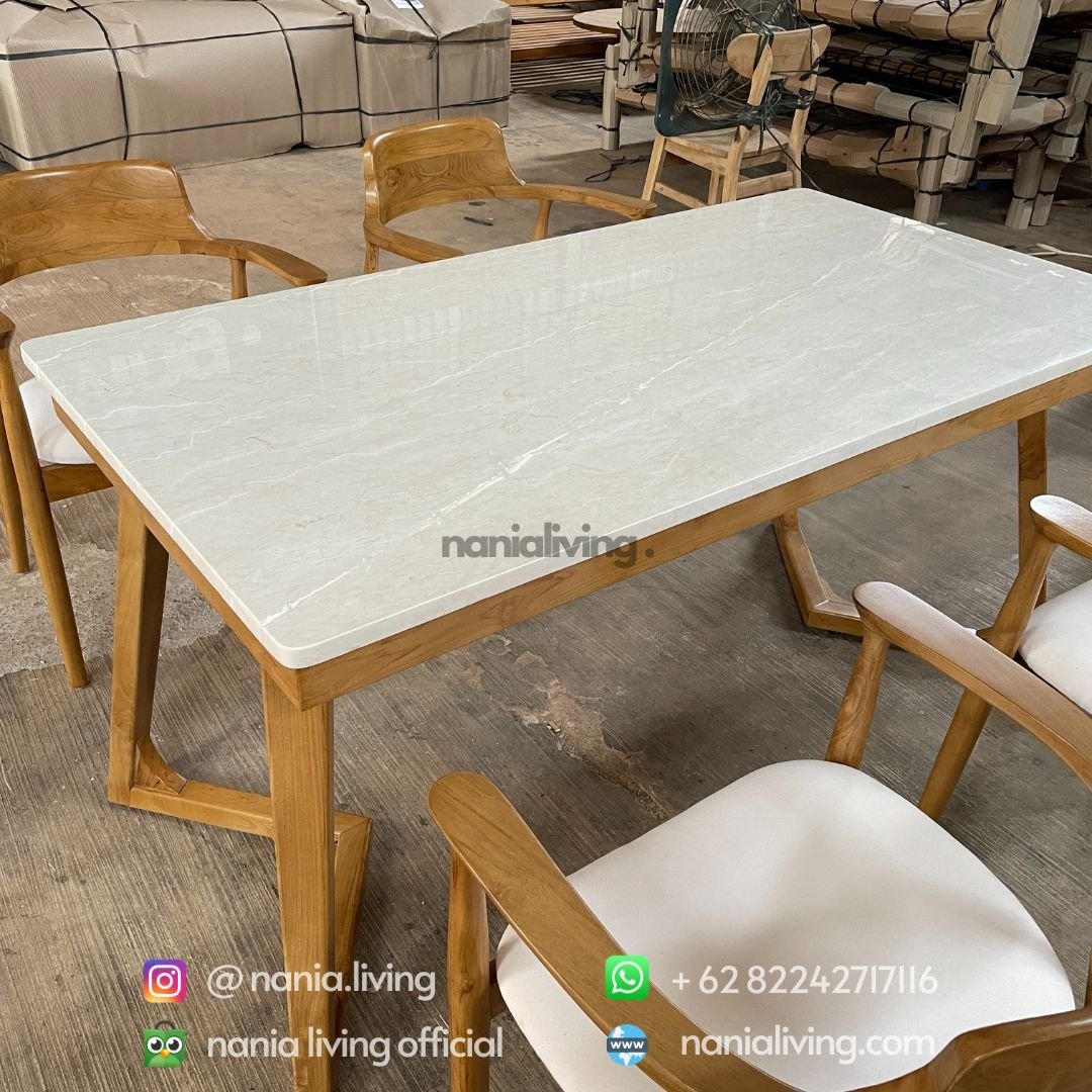 minimalist marble dining tables 3 detail Minimalist Marble Dining Tables