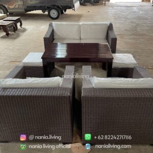 Synthetic Rattan Guest Sofa