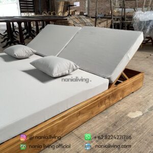 detail Minimalist Doble Lounger Daybed