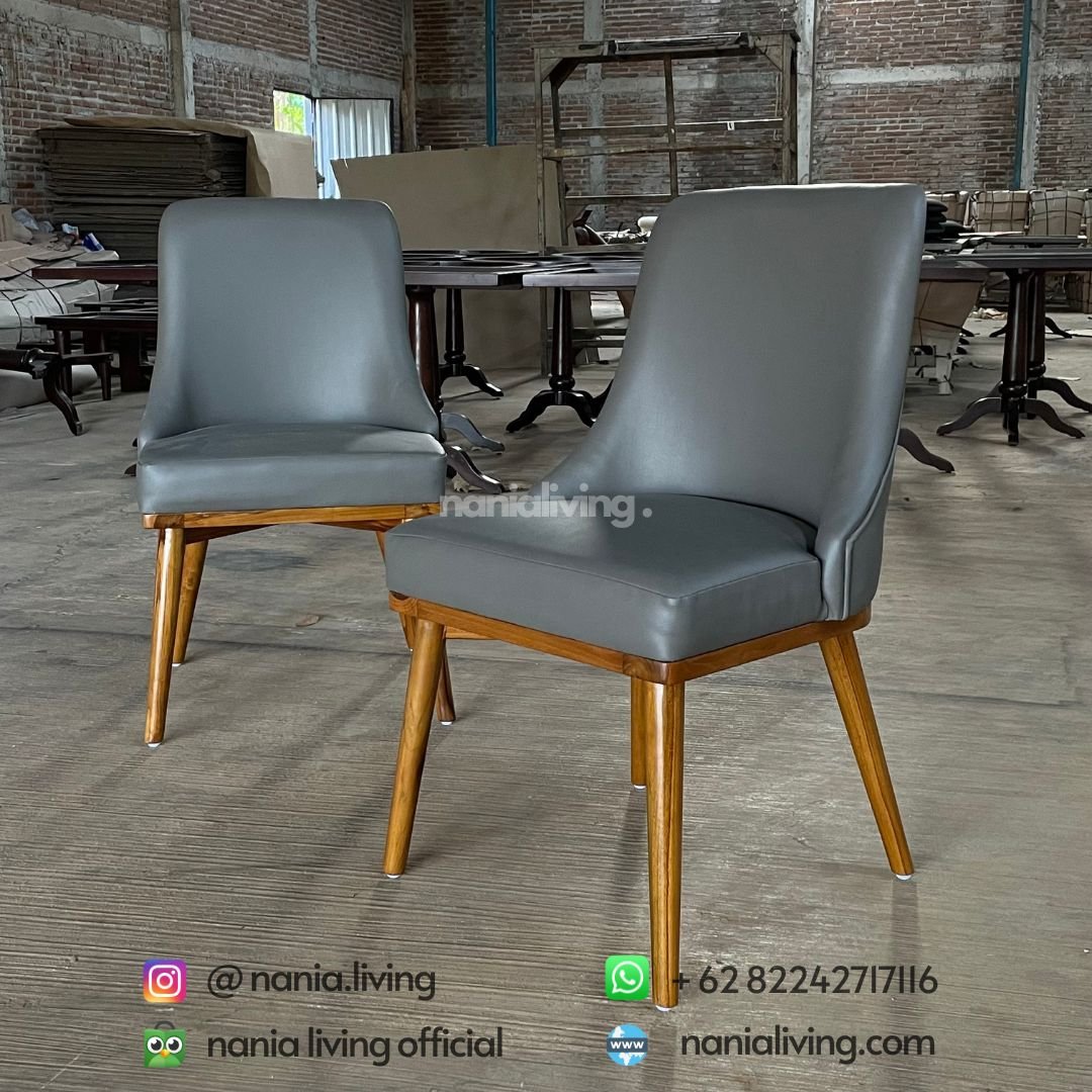 Minimalist Graceful Dining Chairs 5 cv nania bintang utama