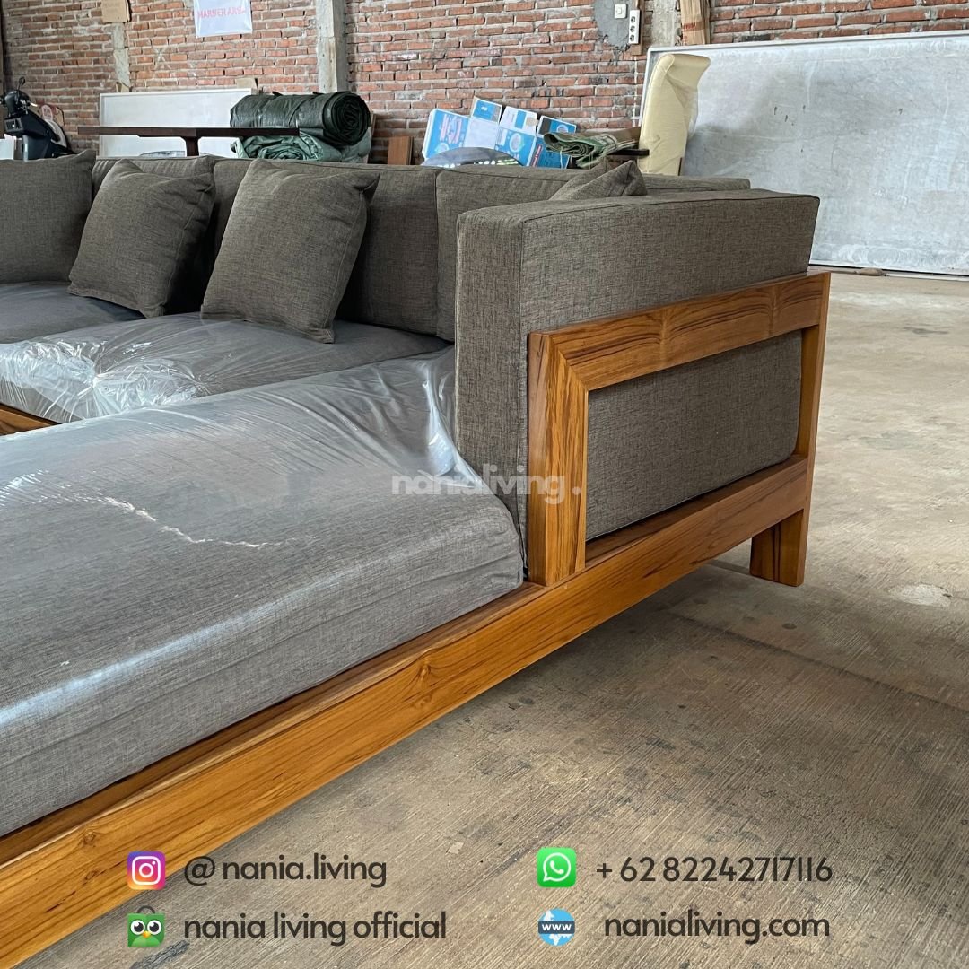 Outdoor L-shape Guest Sofa 3 side Outdoor L-shape Guest Sofa