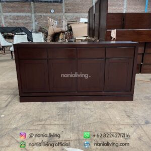 Minimalist Teak Wood Modern Sideboard