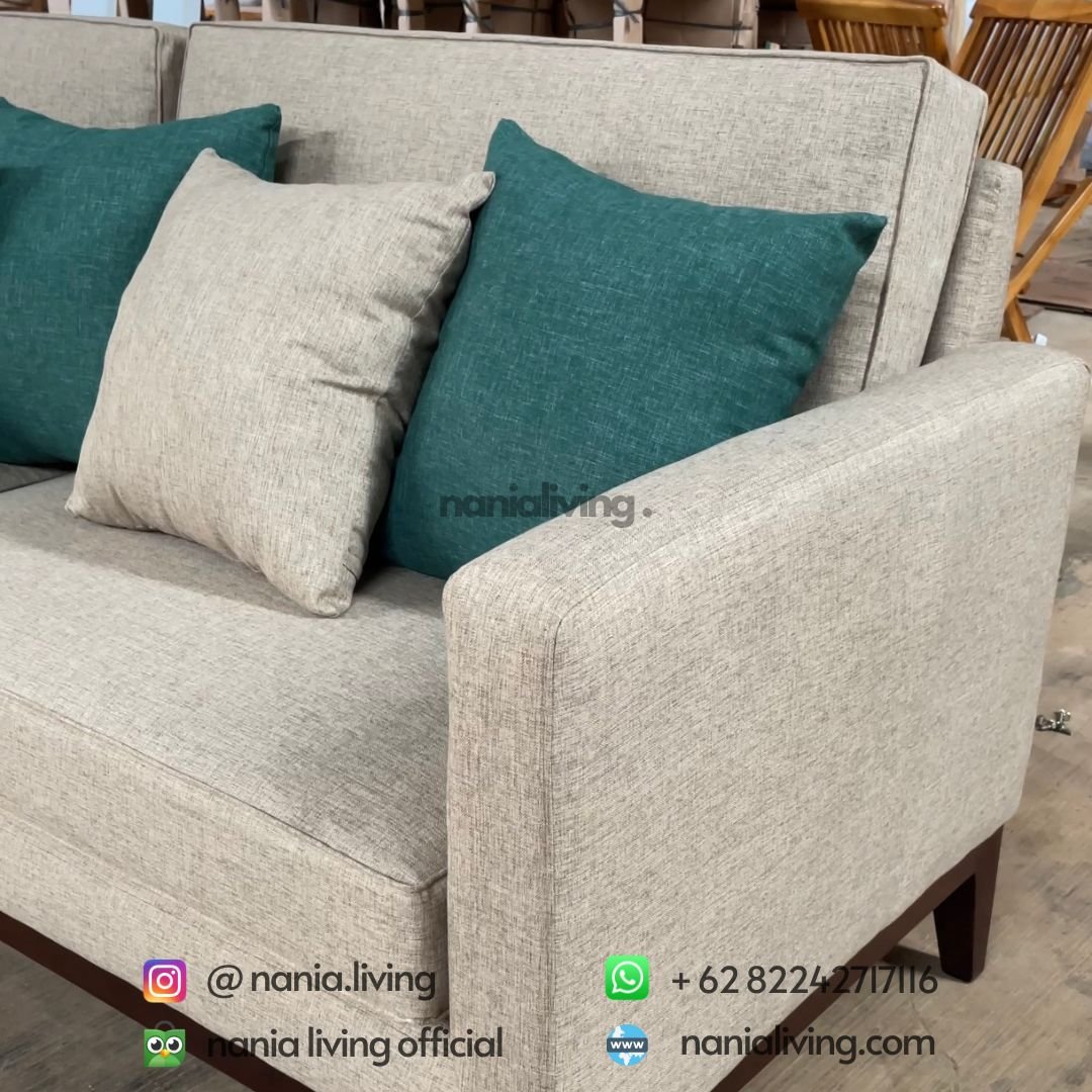 cushion Corner Modern Living Sofa