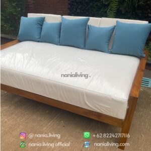 side Outdoor Daybed Guest Sofa