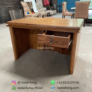 drawer Teak Workbench With Drawers