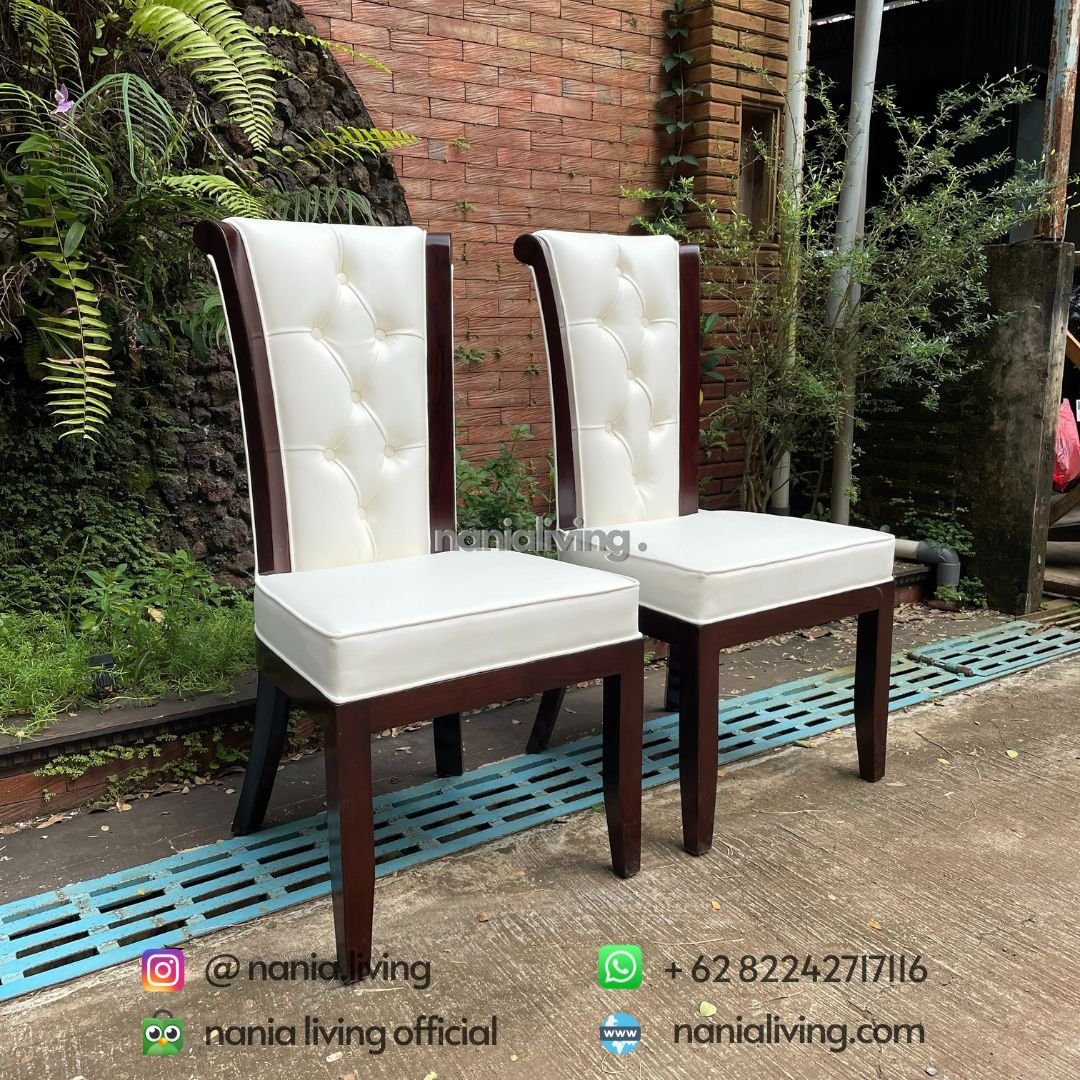 Diamond Pattern Cross Dining Chair 7 cv nania bintang utama