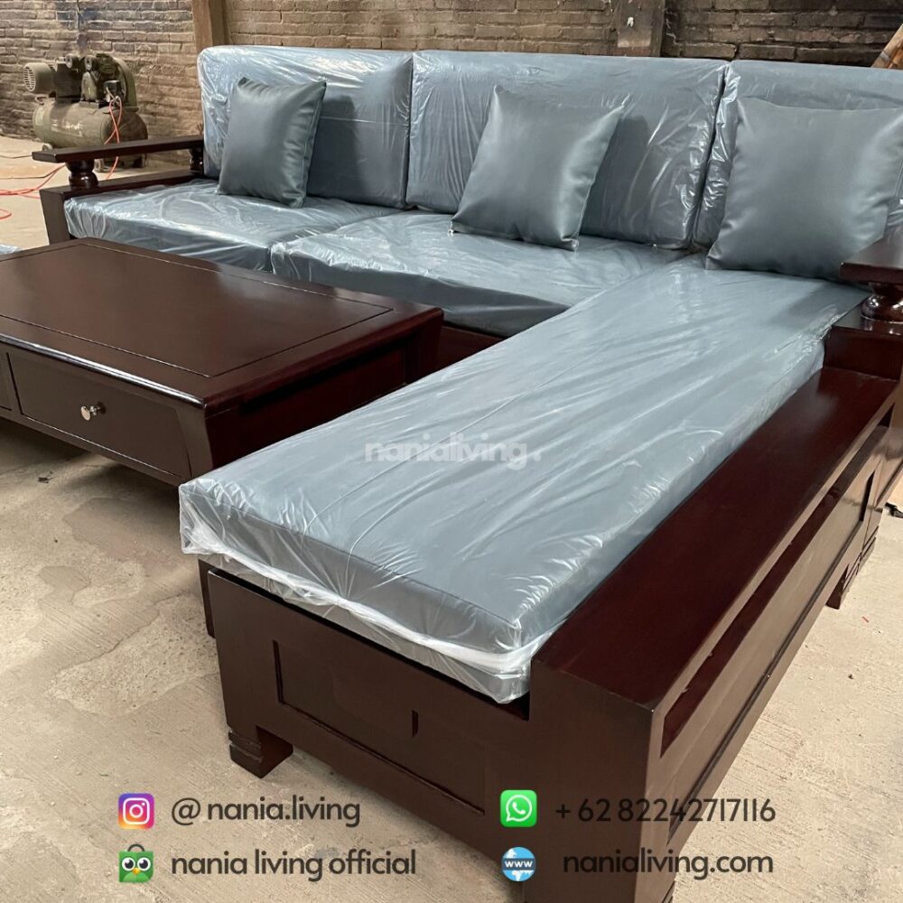Complete Minimalist Living Sofa Set