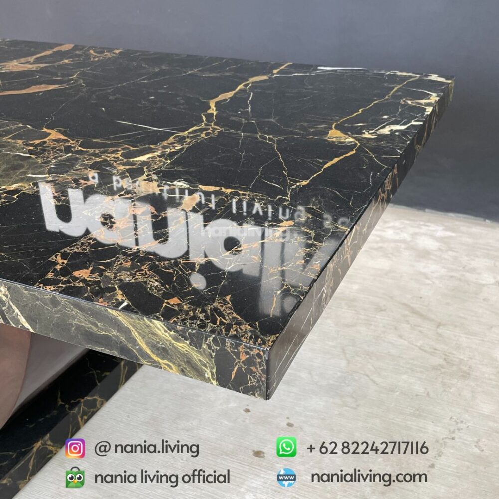 side Marble Dining Table Only