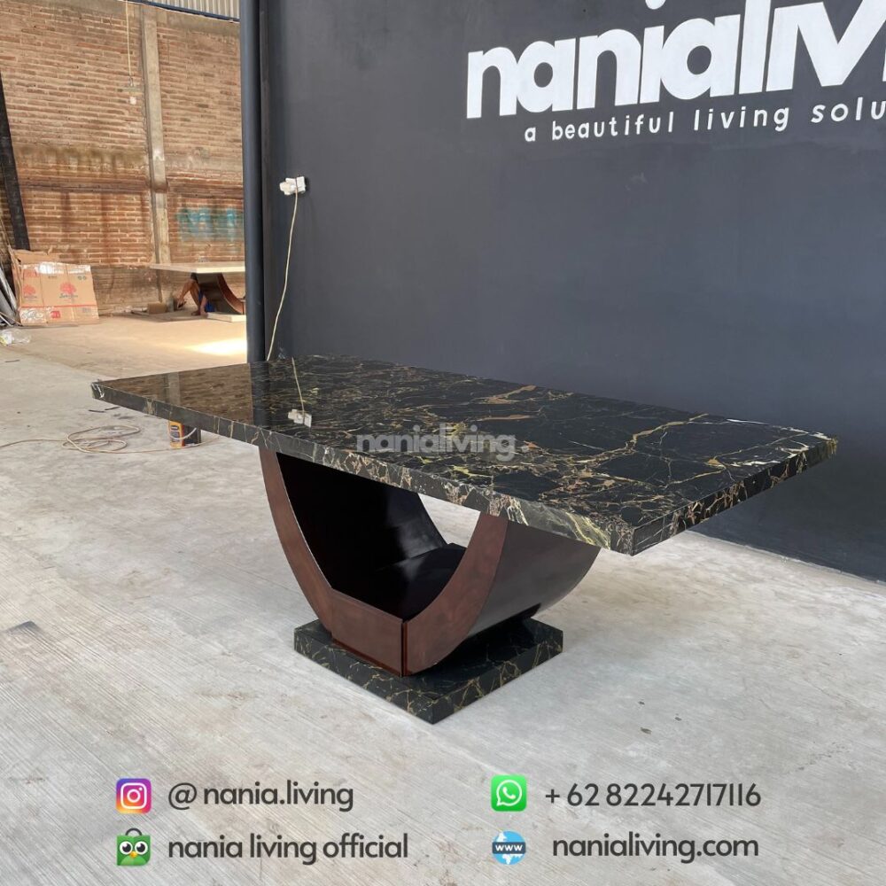 Marble Dining Table Only nania living