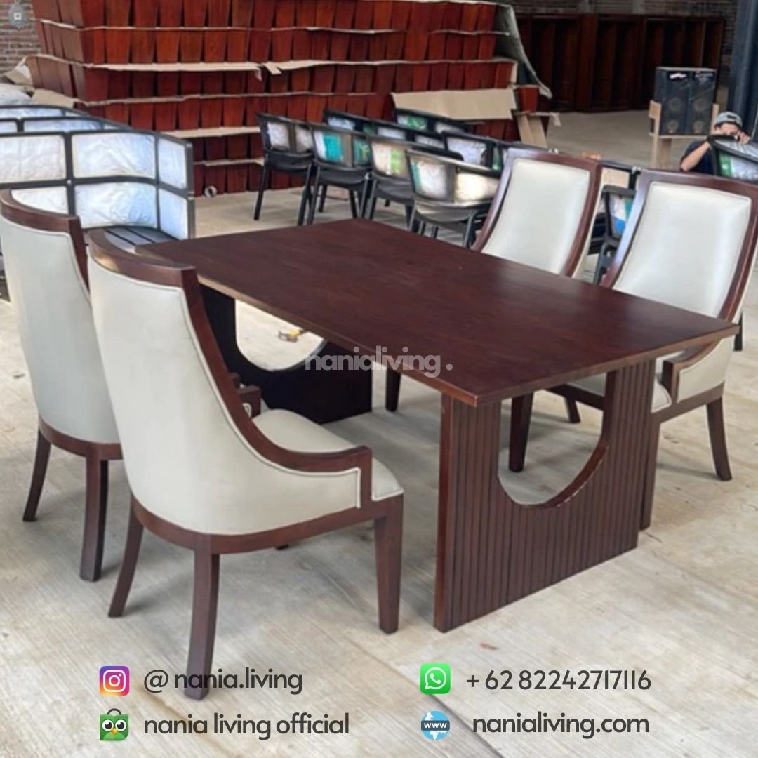 Minimalist Modern Dining Table Set