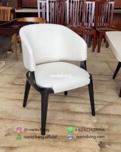 chiar Modern Marble Dining Table With 6 Modern Dining Chairs