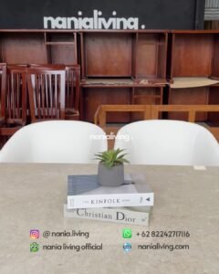 detail Modern Marble Dining Table With 6 Modern Dining Chairs