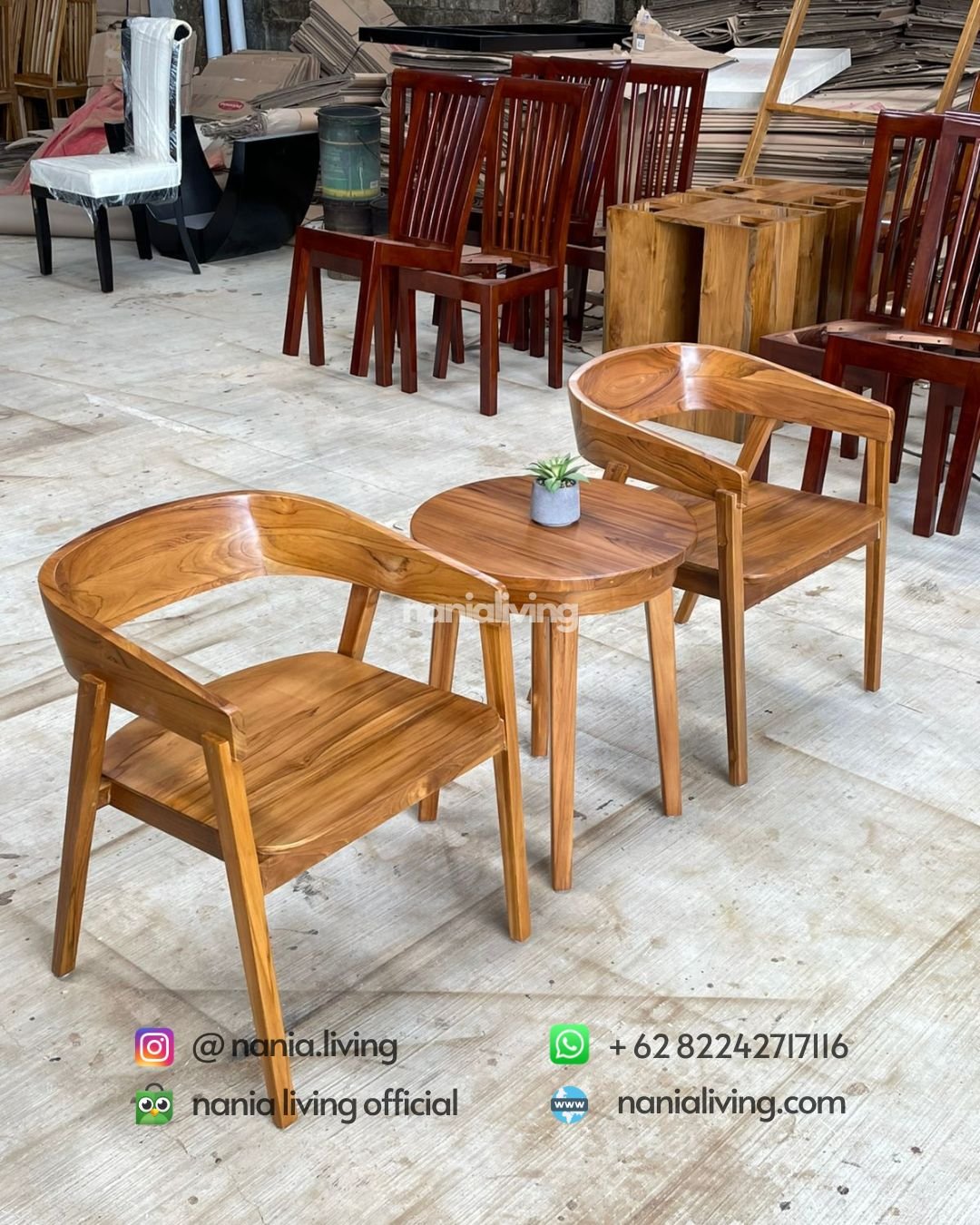 Set Patio Chairs With Coffee Table