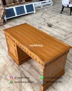 top Minimalist Teak Office Desk And Study Desk