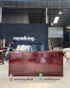 Modern Minimalist Teak Buffet