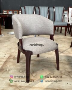 chair Saint Helena Dining Table Set With 6 Gray