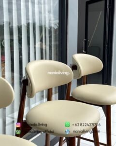 cushion Teak Dining Chair Bar Stool