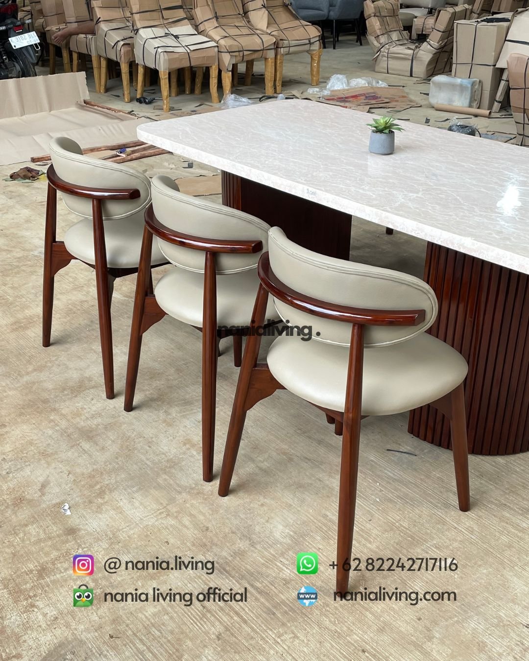 chair Marble Dining Table Set With 3 Chairs And 1 Bench