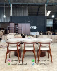 detail Marble Dining Table Set With 3 Chairs And 1 Bench