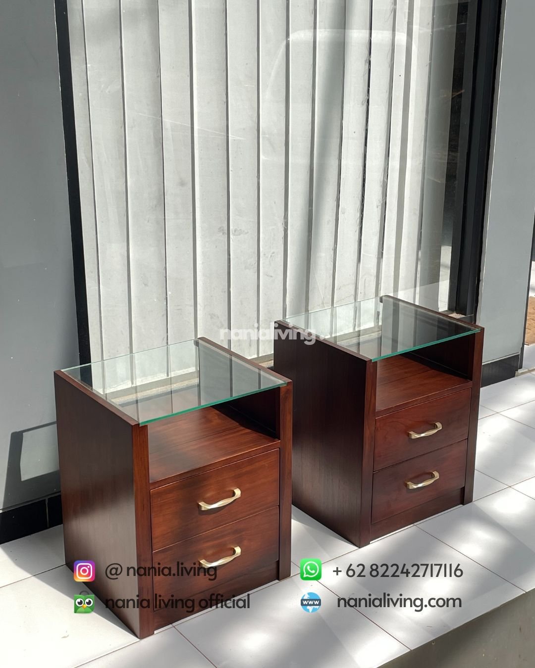 Minimalist Side Table With Glass Top (3) side Minimalist Side Table With Glass Top