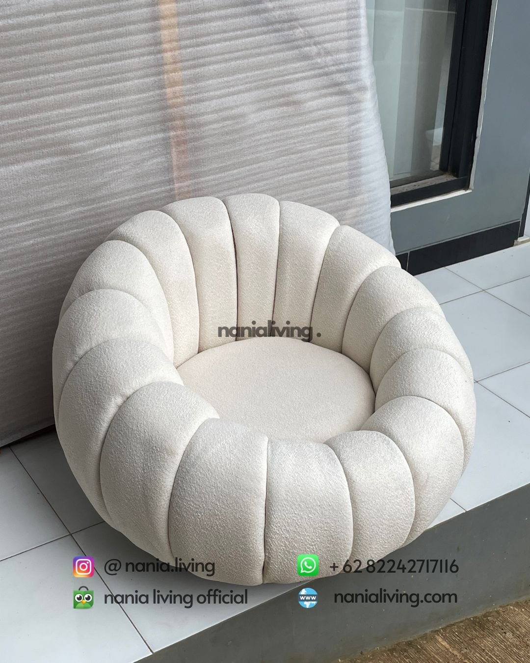 Modern Single Shell Sofa (1) cv nania bintang utama