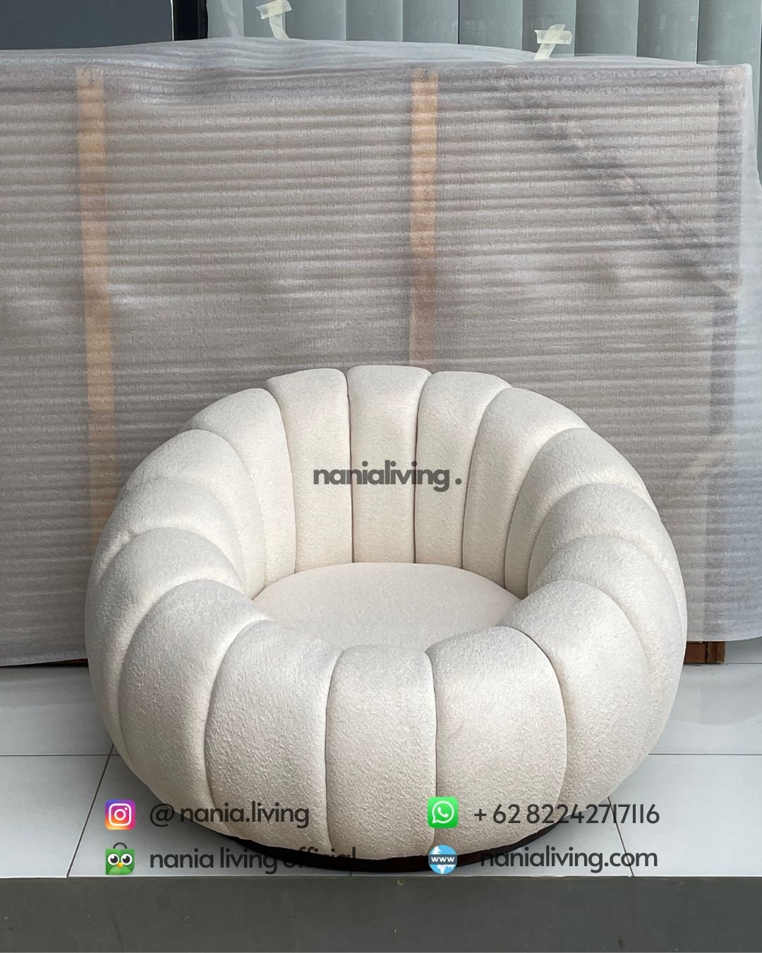 Modern Single Shell Sofa (2) nanialiving