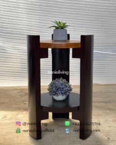 Modern Teak Side Table