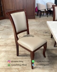 Simple Marble Dining Table Set