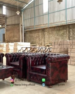 sofa Luxury Chesterfield Sofa Set