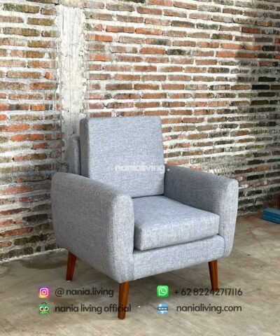 Modern Retro Minimalist Guest Sofa
