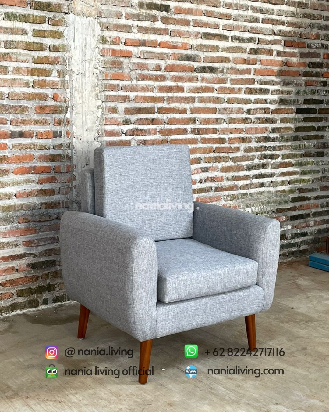 Modern Retro Minimalist Guest Sofa (1)