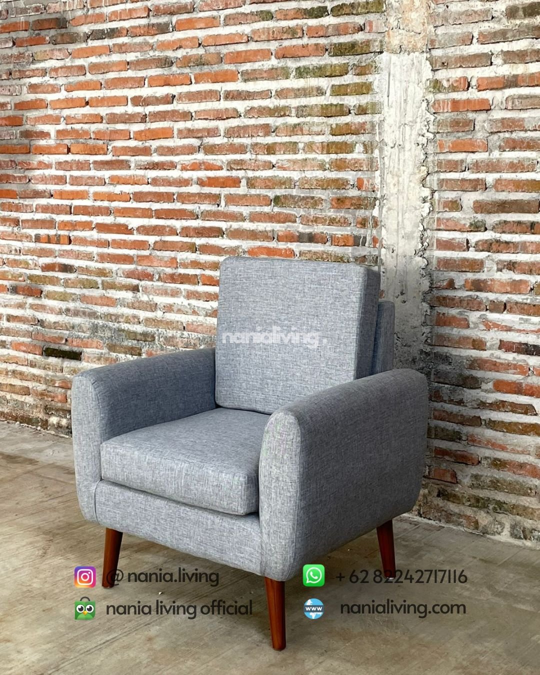 Modern Retro Minimalist Guest Sofa (2)