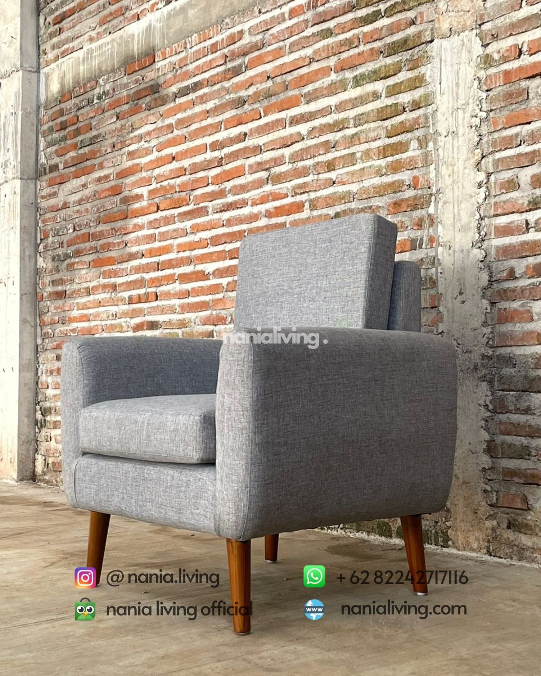 Modern Retro Minimalist Guest Sofa (3)