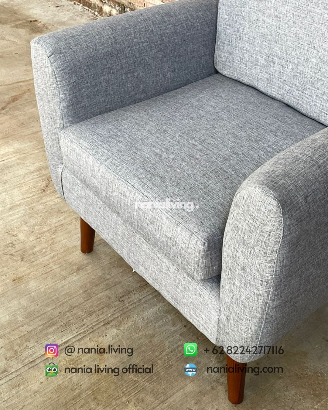 Modern Retro Minimalist Guest Sofa (4)