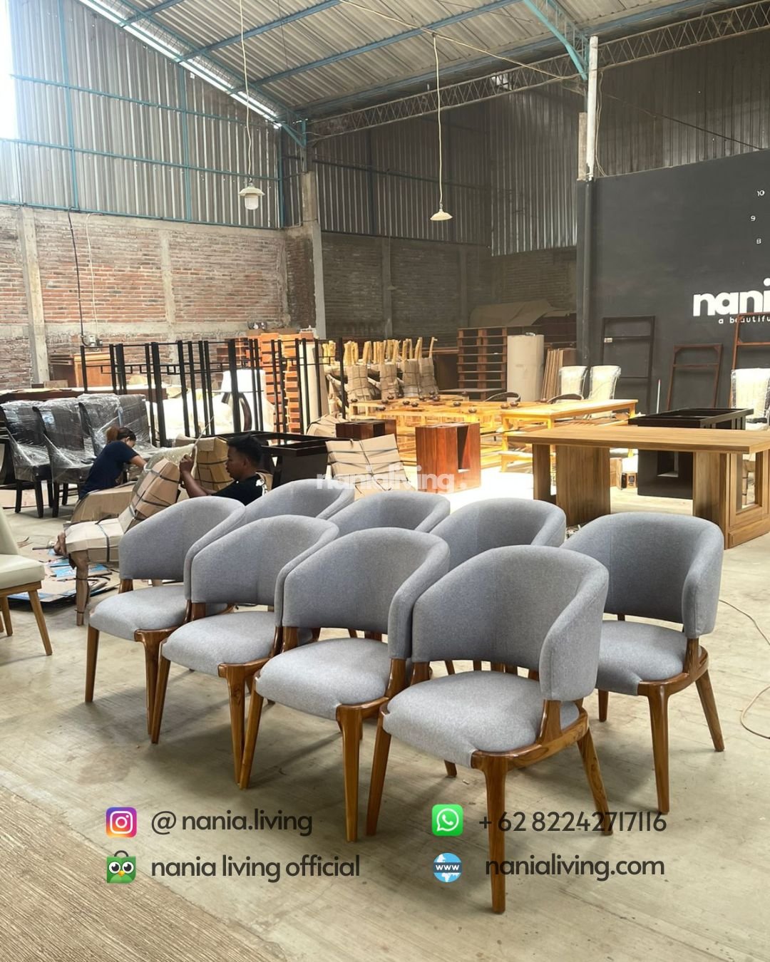 Stella Modern Dining Chair (3) cv nania bintang utama