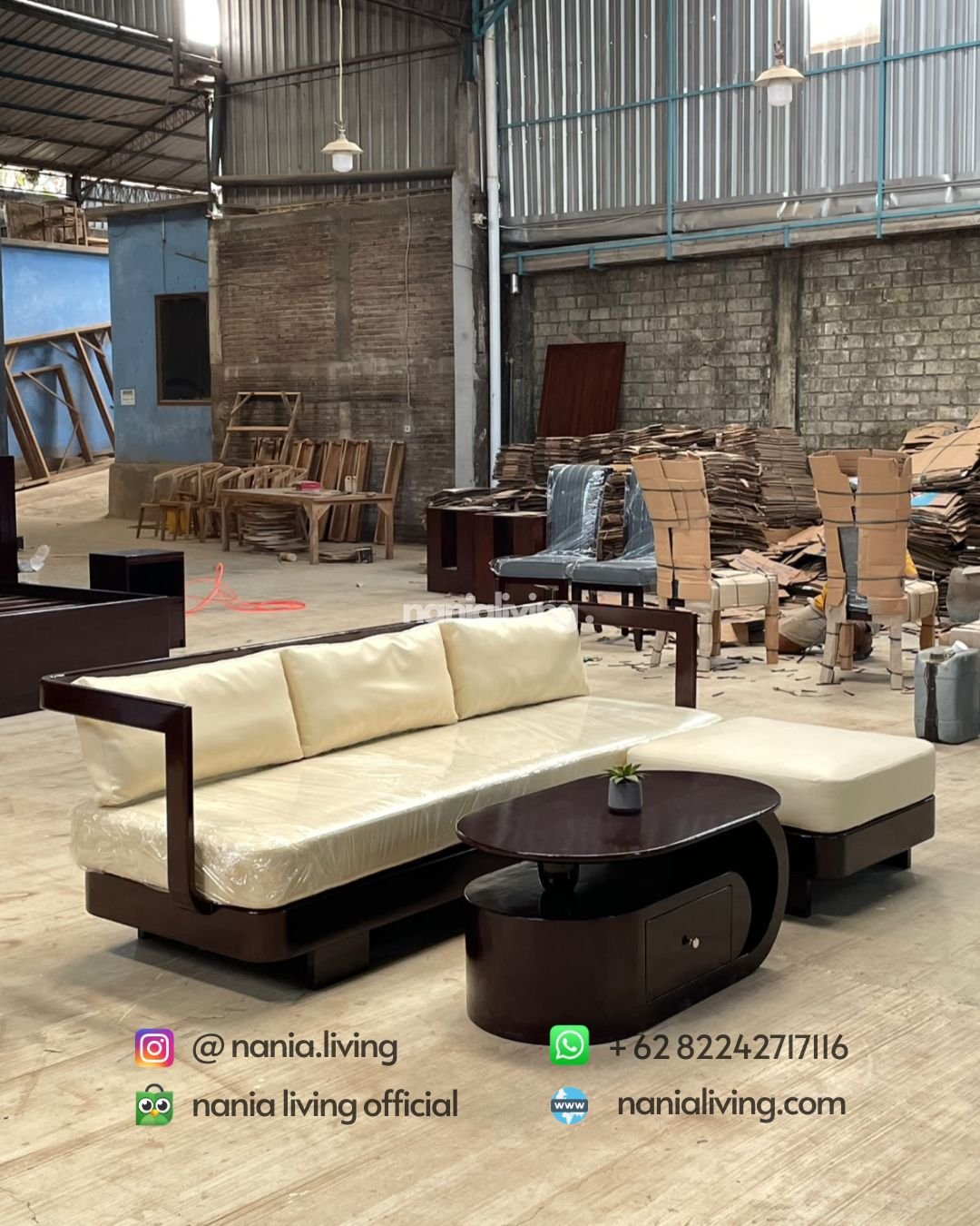 Flexible Corner Guest Sofa Set With A Round Table (1) Flexible Corner Guest Sofa Set With A Round Table