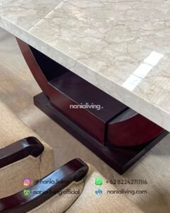 down Large Luxurious Marble Dining Table Set With 8 Swivel Chairs
