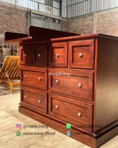 Teak Baby Changing Table